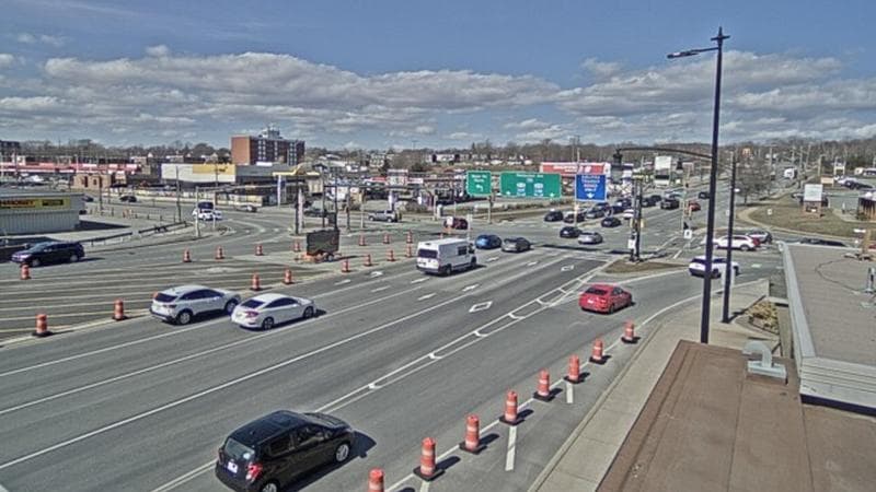 Macdonald Bridge - Halifax bound