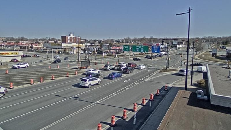 Macdonald Bridge - Halifax bound