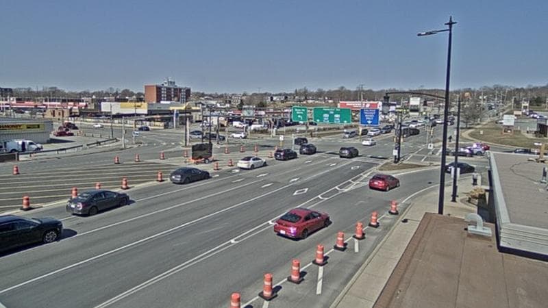Macdonald Bridge - Halifax bound