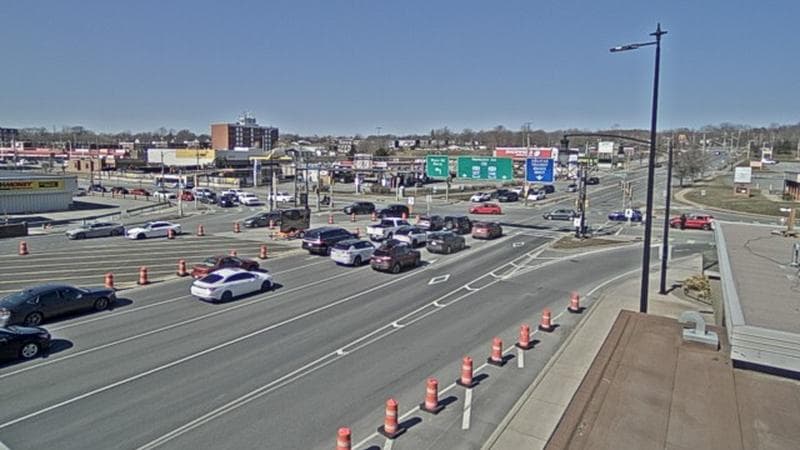Macdonald Bridge - Halifax bound
