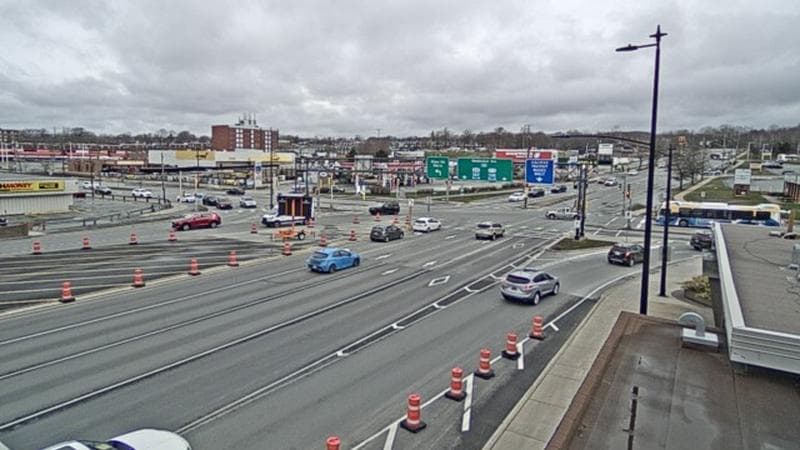 Macdonald Bridge - Halifax bound