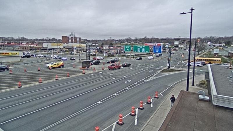 Macdonald Bridge - Halifax bound