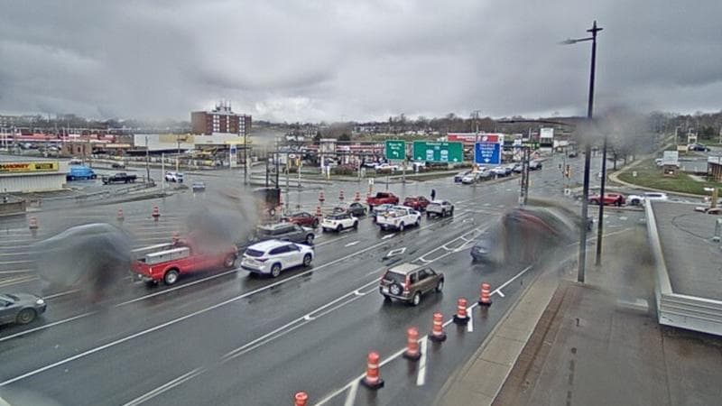 Macdonald Bridge - Halifax bound