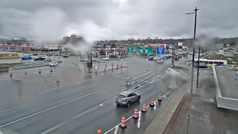Macdonald Bridge - Halifax bound