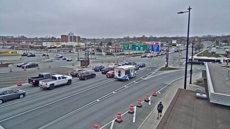 Macdonald Bridge - Halifax bound