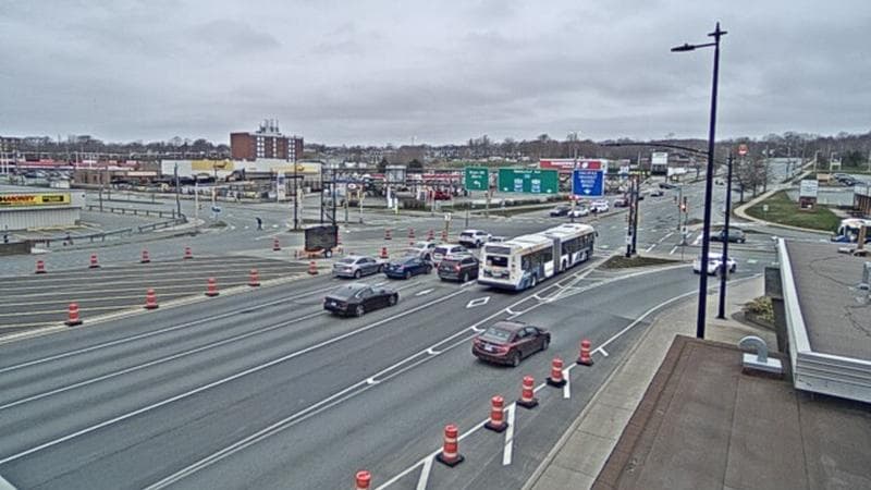 Macdonald Bridge - Halifax bound