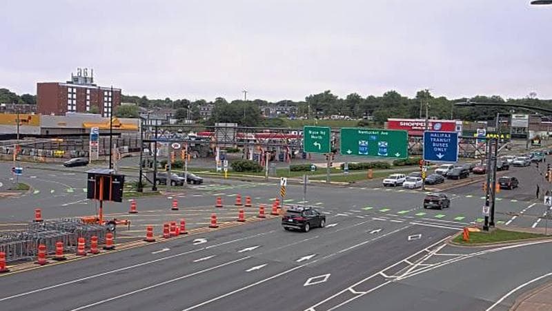 Macdonald Bridge - Halifax bound