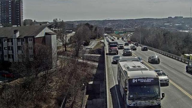 MacKay Bridge - Dartmouth bound