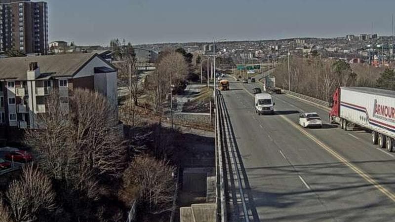 MacKay Bridge - Dartmouth bound