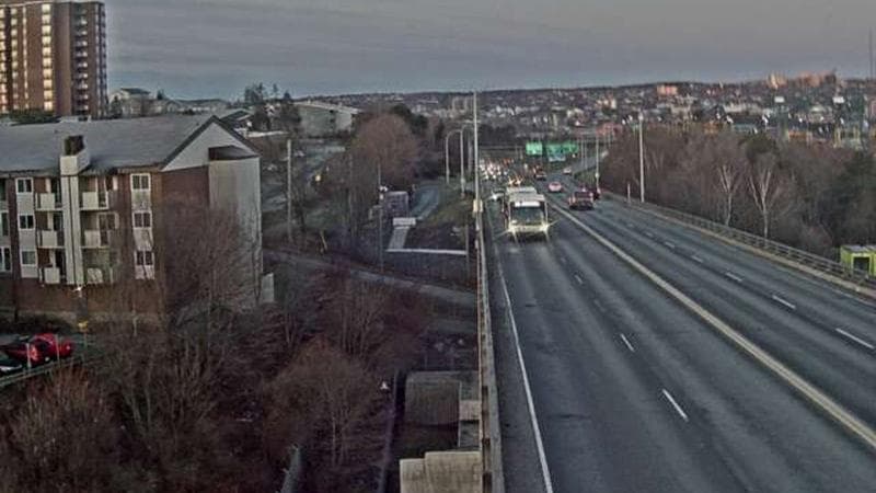 MacKay Bridge - Dartmouth bound