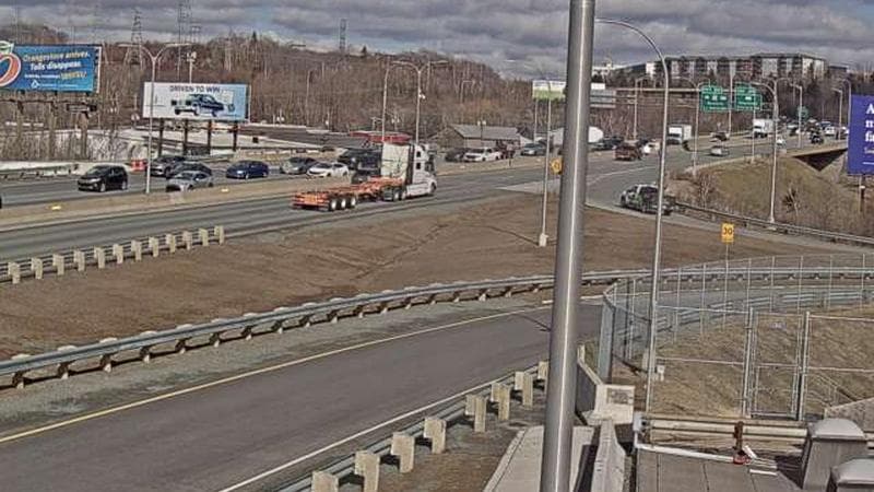 MacKay Bridge - Halifax bound