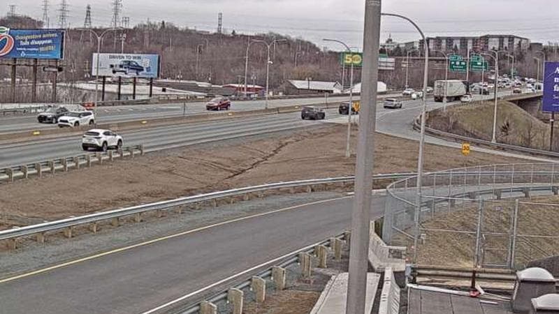 MacKay Bridge - Halifax bound