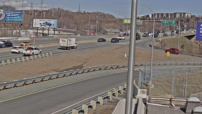 MacKay Bridge - Halifax bound